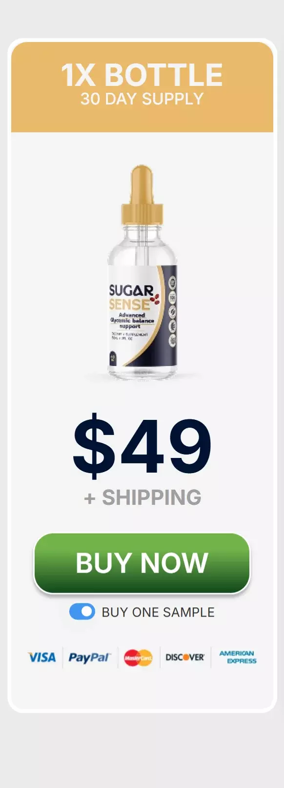 Buy Sugar Sense 1 Bottle